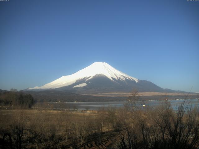 山中湖からの富士山