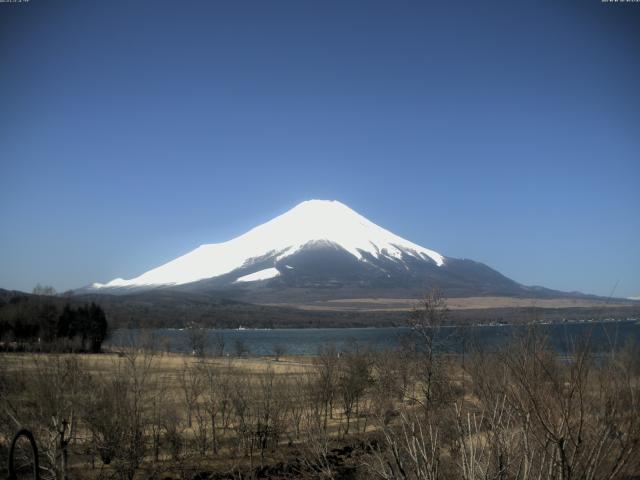 山中湖からの富士山