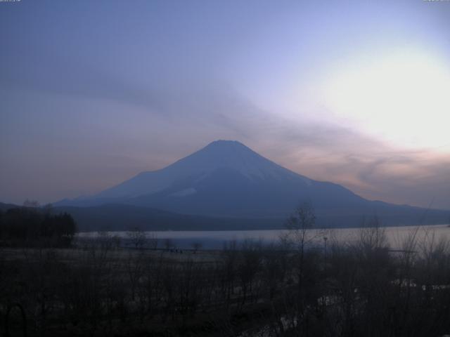 山中湖からの富士山