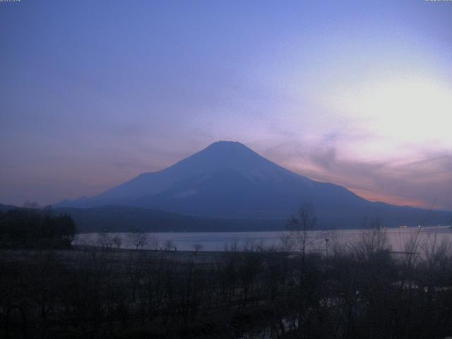 山中湖からの富士山