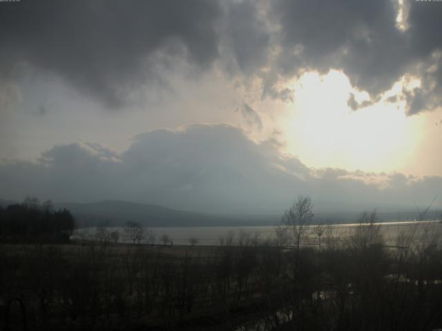 山中湖からの富士山