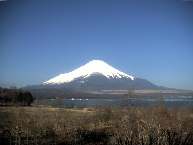 山中湖からの富士山