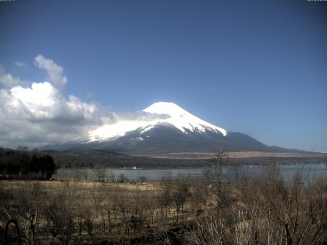 山中湖からの富士山