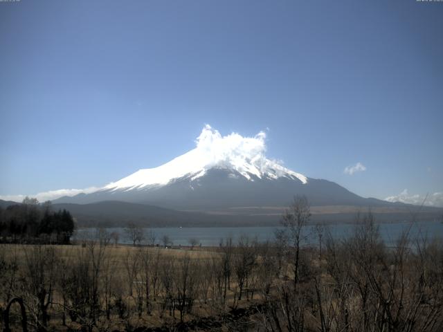 山中湖からの富士山