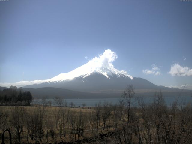 山中湖からの富士山