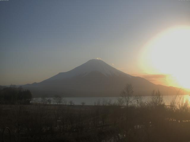 山中湖からの富士山