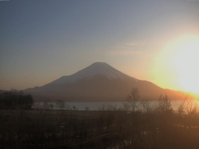 山中湖からの富士山