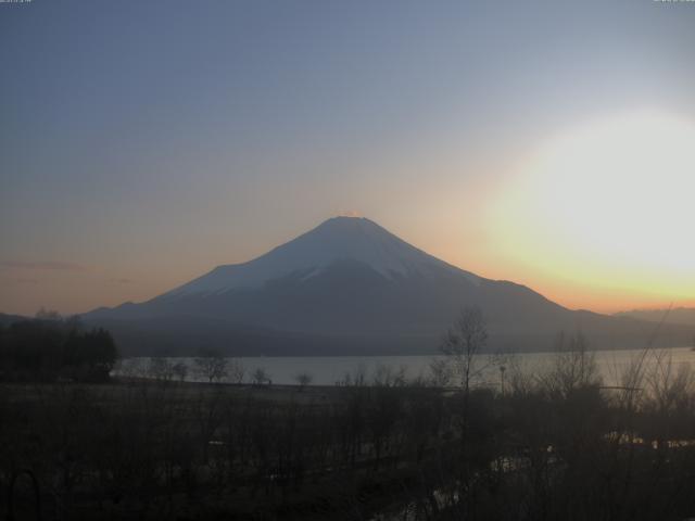 山中湖からの富士山