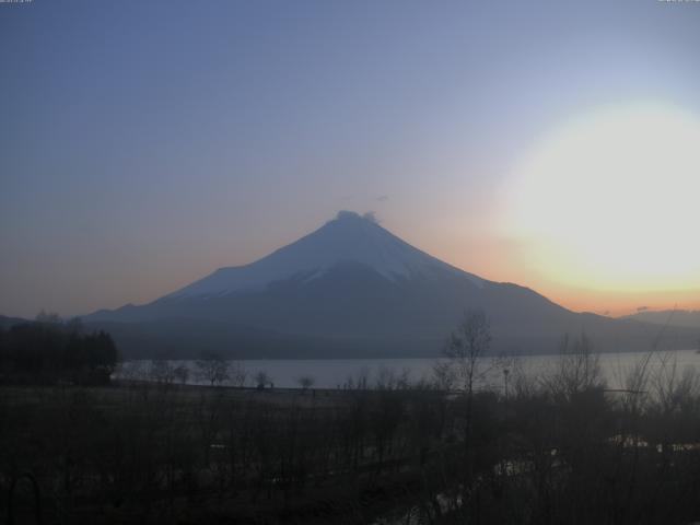 山中湖からの富士山