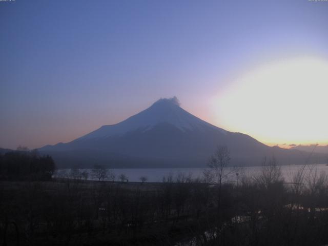 山中湖からの富士山