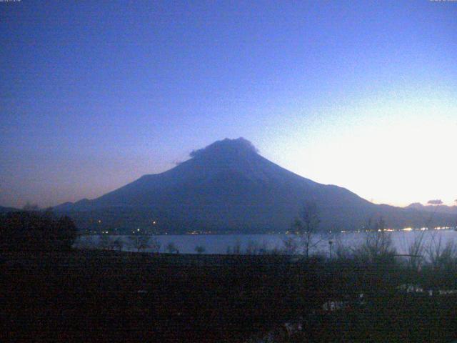 山中湖からの富士山