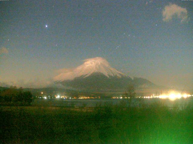 山中湖からの富士山