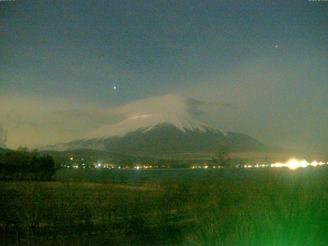 山中湖からの富士山