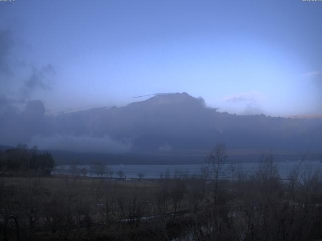 山中湖からの富士山