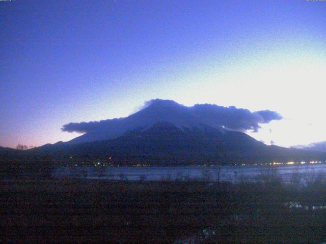 山中湖からの富士山
