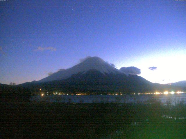 山中湖からの富士山