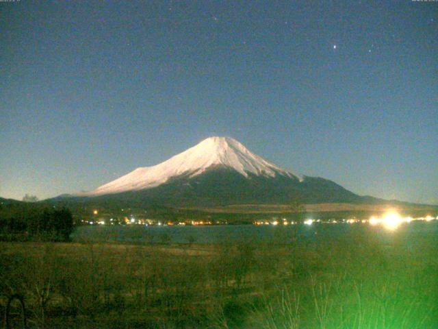 山中湖からの富士山