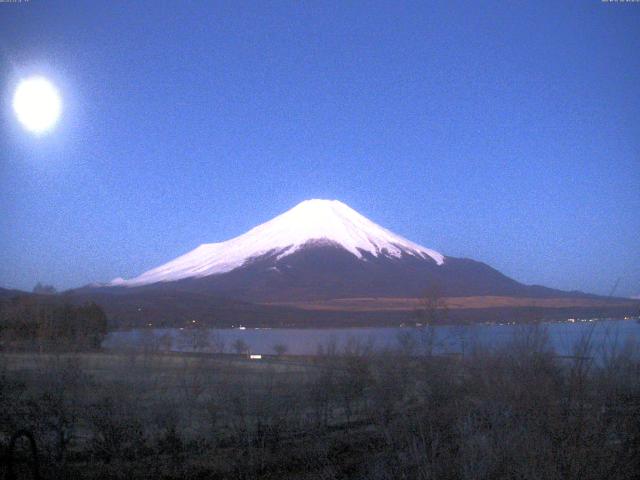 山中湖からの富士山