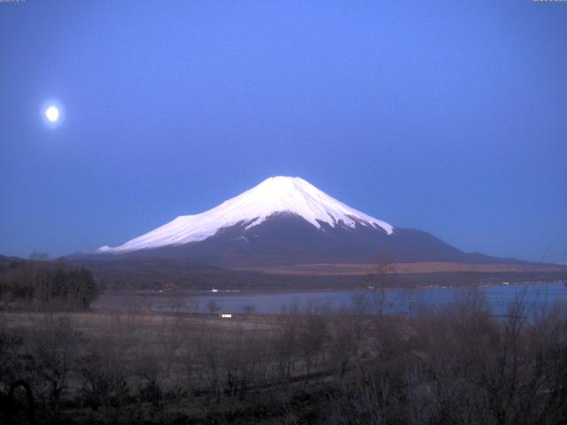 山中湖からの富士山