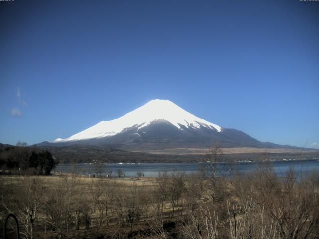 山中湖からの富士山