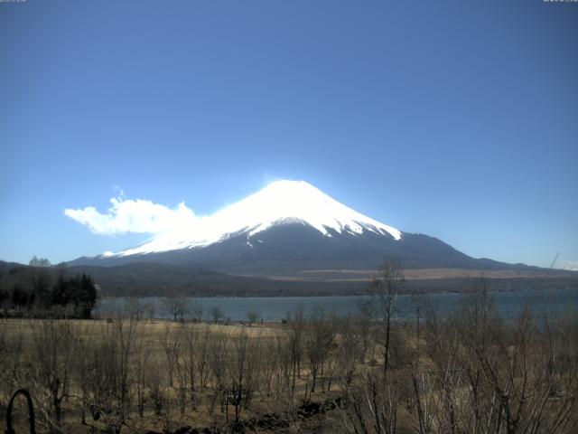 山中湖からの富士山