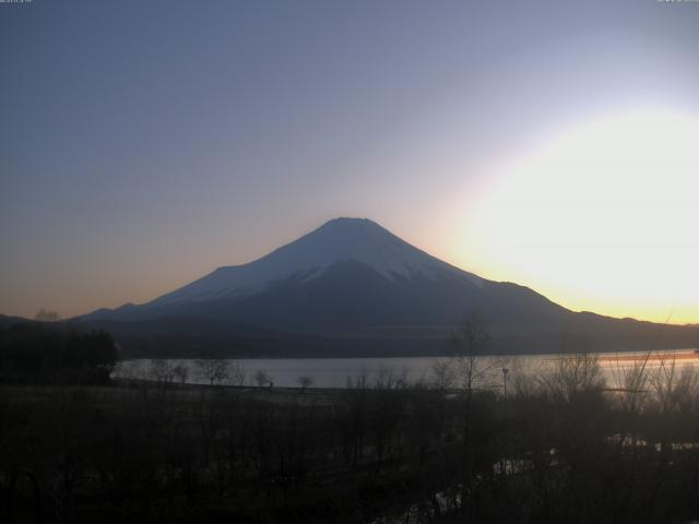 山中湖からの富士山