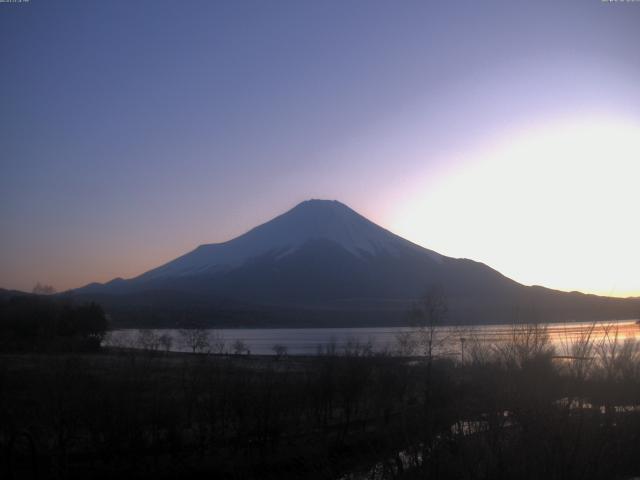 山中湖からの富士山