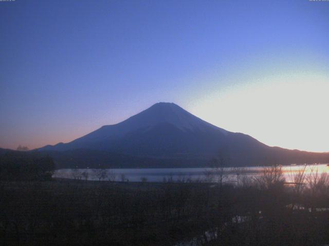 山中湖からの富士山