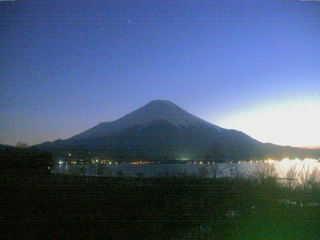 山中湖からの富士山