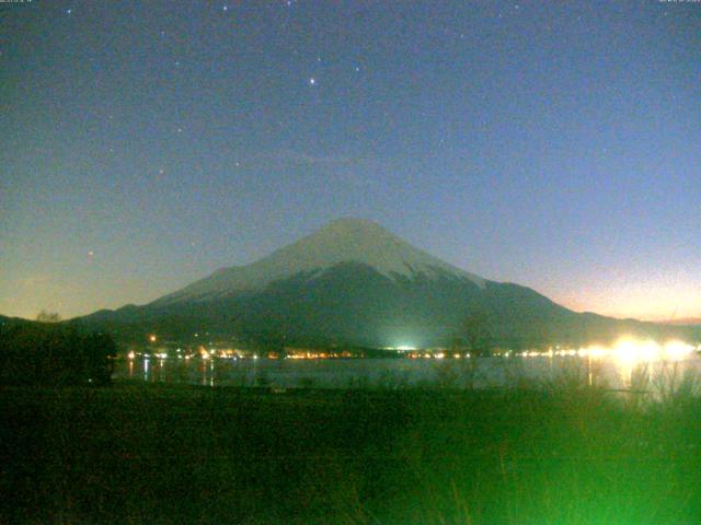 山中湖からの富士山