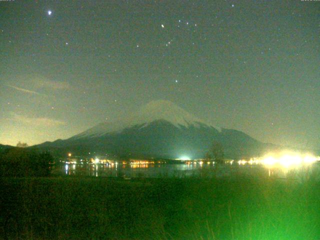 山中湖からの富士山