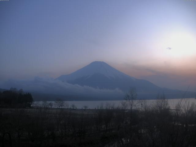 山中湖からの富士山