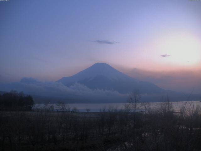 山中湖からの富士山