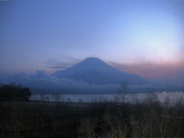 山中湖からの富士山