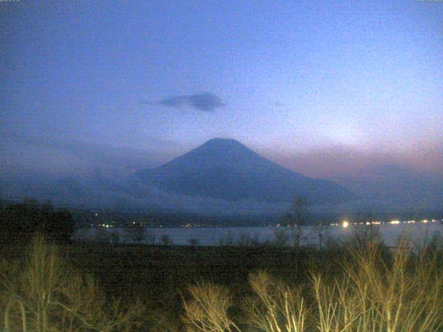 山中湖からの富士山