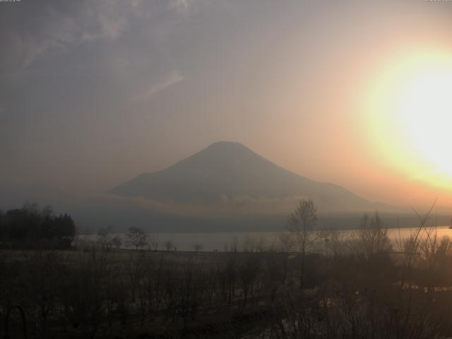 山中湖からの富士山