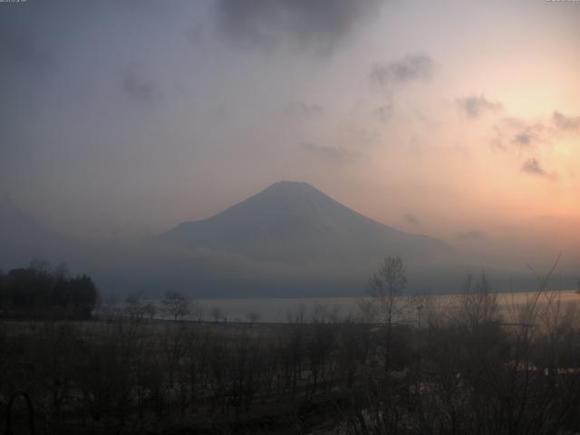 山中湖からの富士山