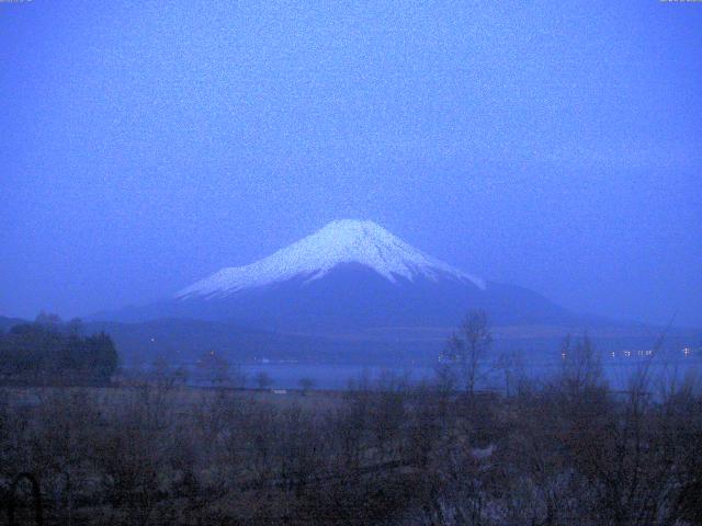 山中湖からの富士山