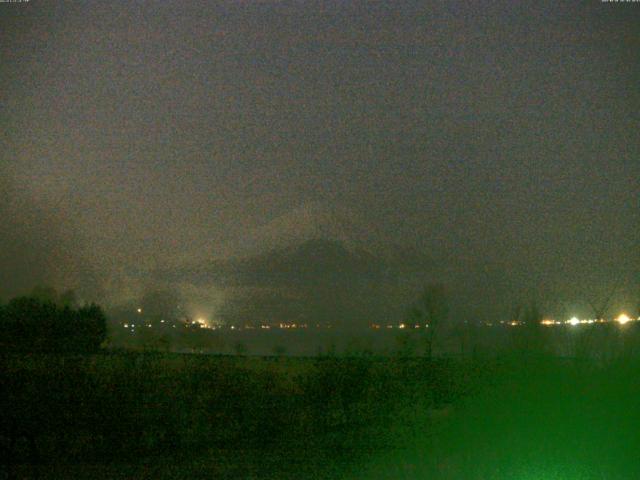 山中湖からの富士山
