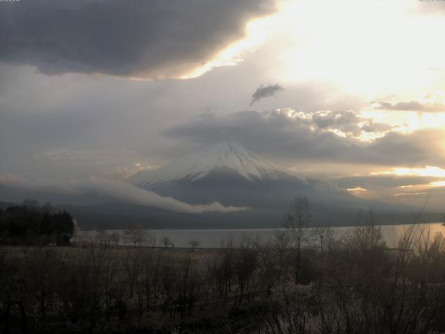 山中湖からの富士山