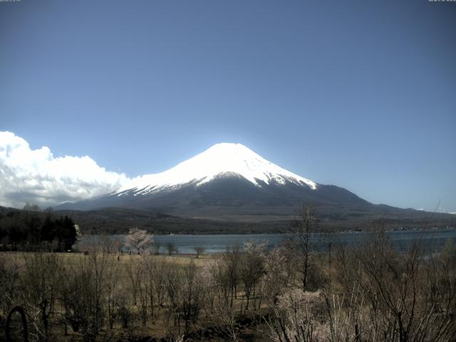 山中湖からの富士山