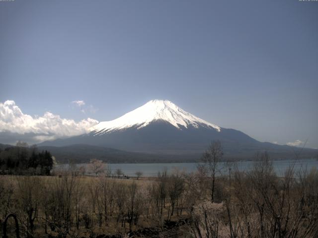 山中湖からの富士山