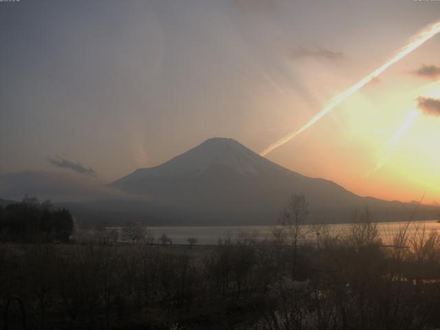 山中湖からの富士山