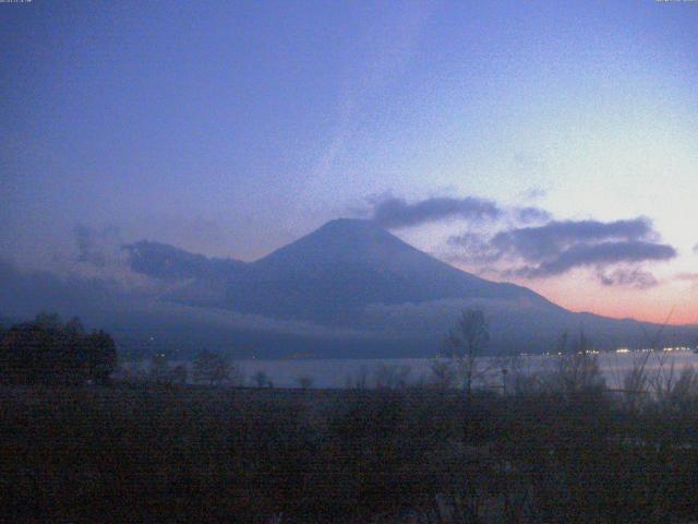 山中湖からの富士山