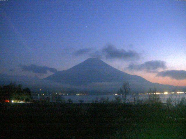 山中湖からの富士山