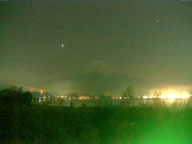 山中湖からの富士山