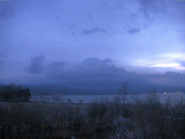 山中湖からの富士山