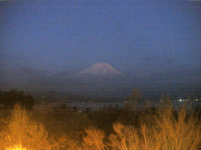 山中湖からの富士山
