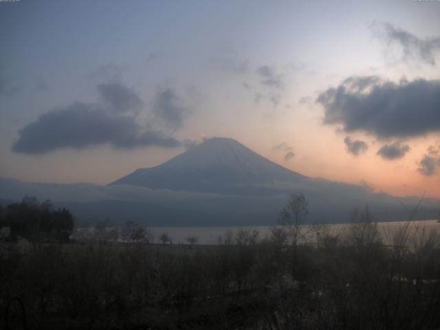 山中湖からの富士山