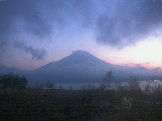 山中湖からの富士山